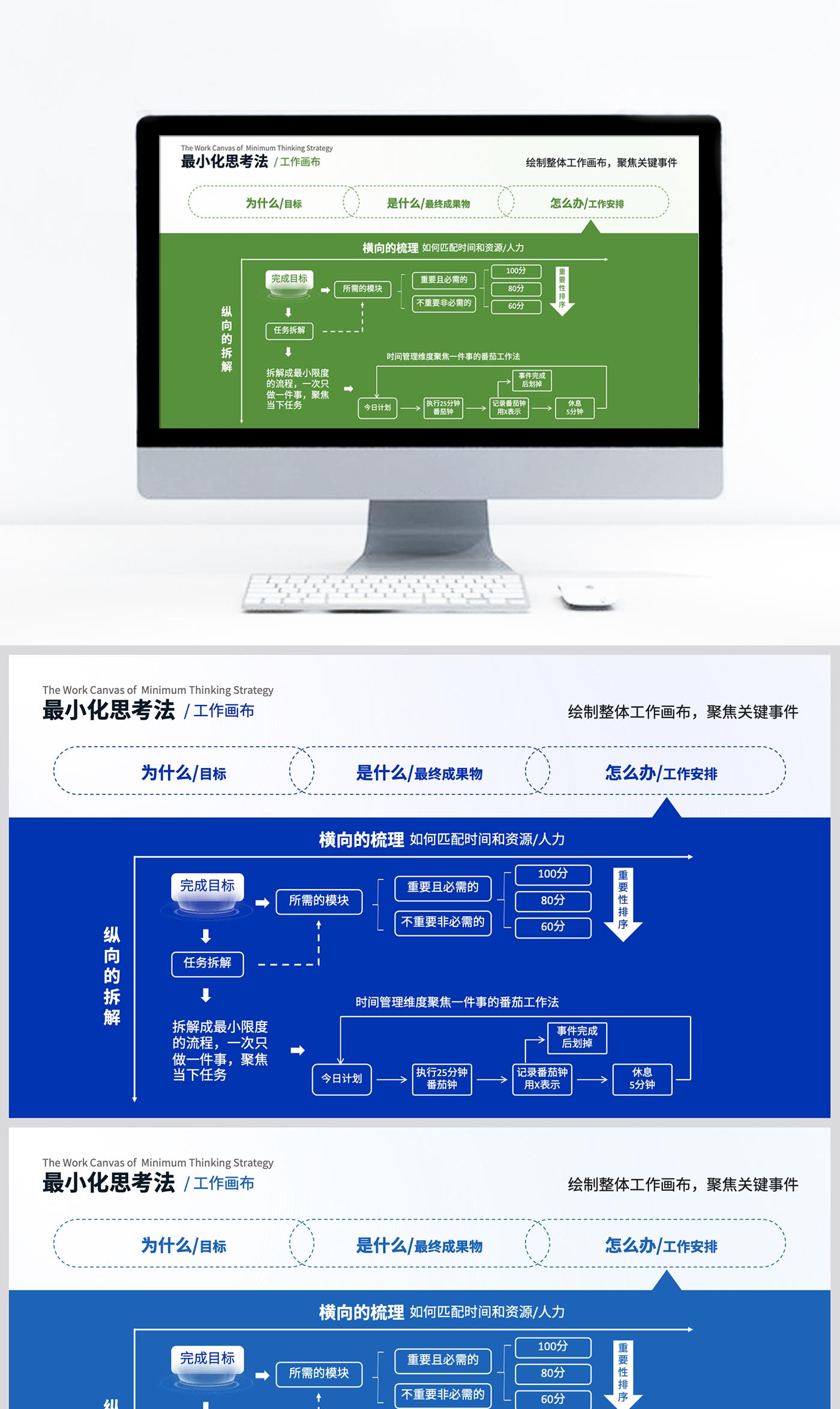 架构图PPT模板设计