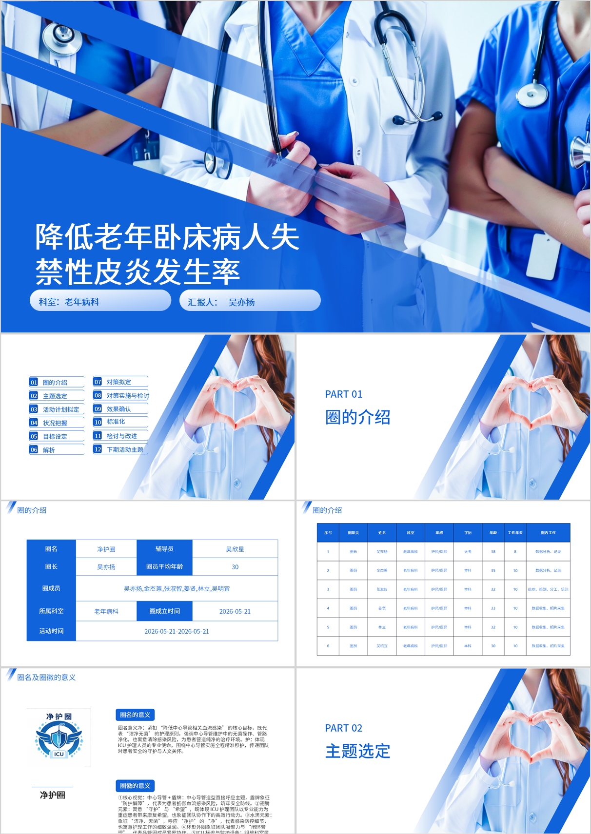 降低老年卧床病人失禁性皮炎发生率品管圈模版